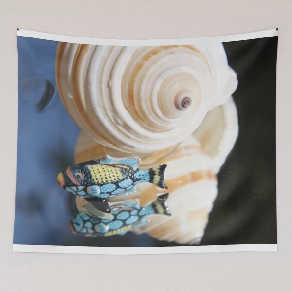Item preview, Beautiful tun cask shell on a mirror	 designed and sold by EstelleRossetti.
