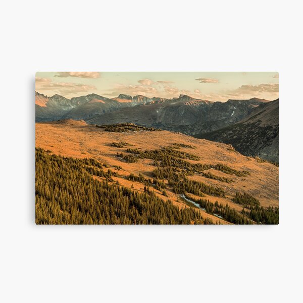 Tundra Sunset Canvas Print