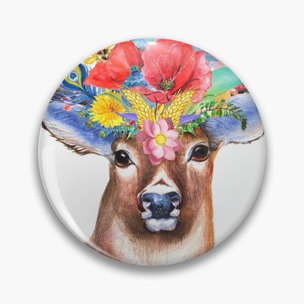 Item preview, Gazelle -Flowers designed and sold by ANZI.
