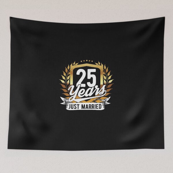 Item preview, 25 years- just married designed and sold by Cutebutfunny.
