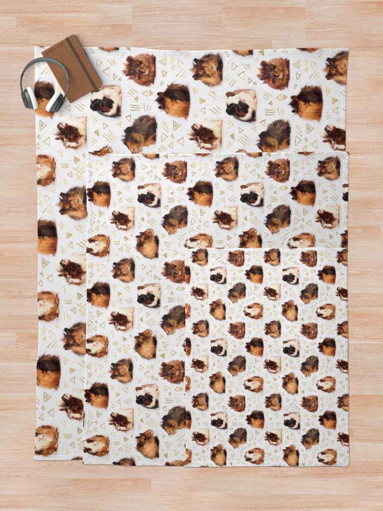 Alternate view of The Essential Guinea Pig Throw Blanket