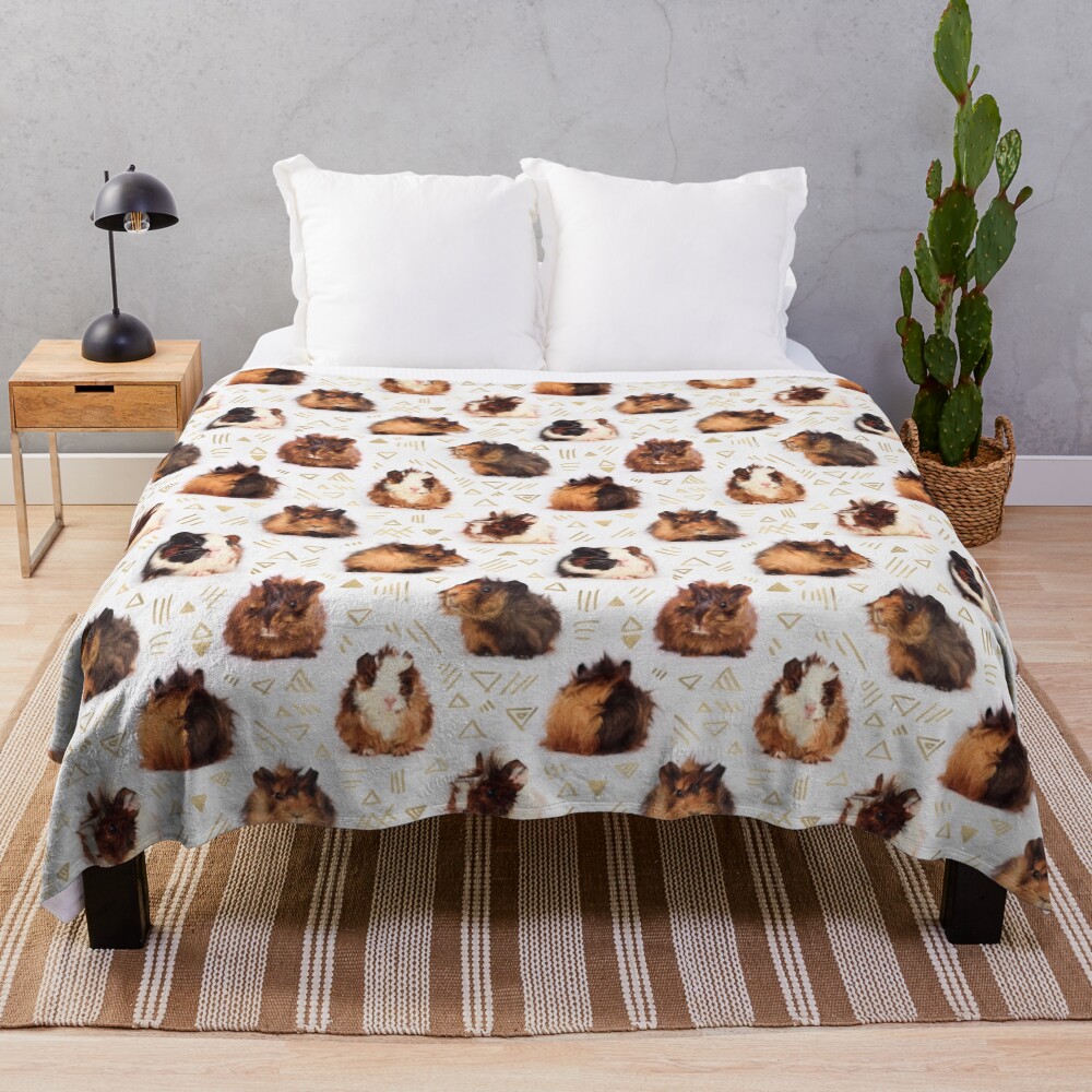The Essential Guinea Pig Throw Blanket