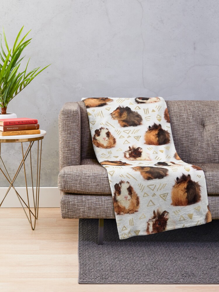 Alternate view of The Essential Guinea Pig Throw Blanket
