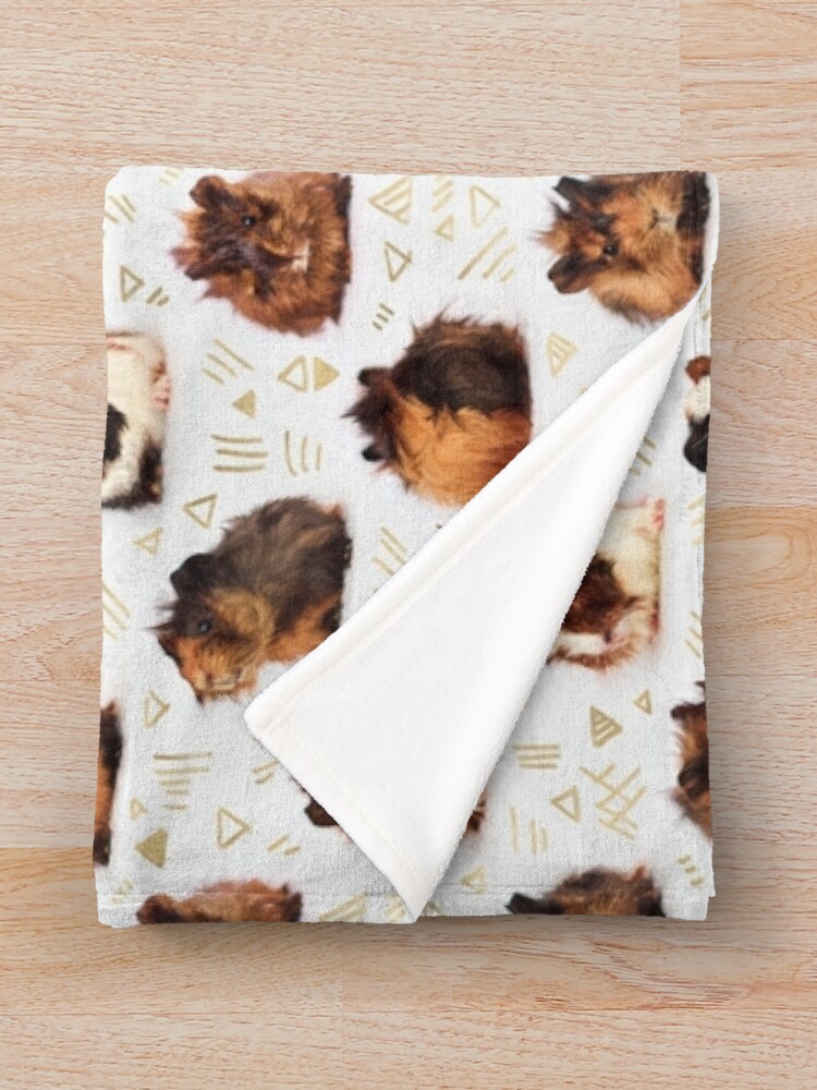 The Essential Guinea Pig Throw Blanket for Sale by micklyn Redbubble