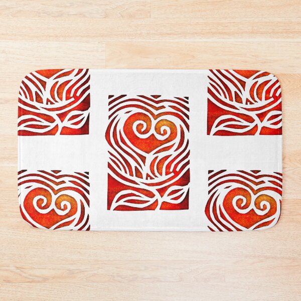 Item preview, papercut 06 red heart rose designed and sold by extramuros-cf.