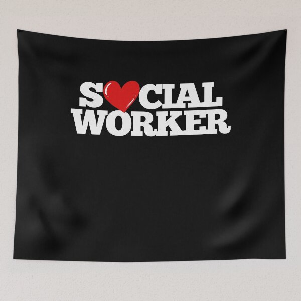 Item preview, Social Worker Love designed and sold by 4tomic.