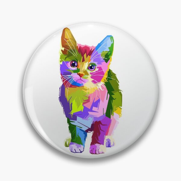 Item preview, Colourful Kitten designed and sold by AABUZ.