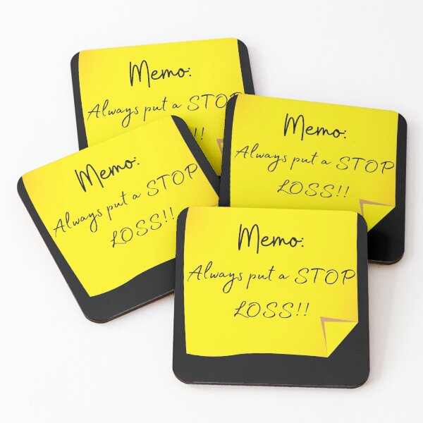 Item preview, Trading Memo: Always put a Stop Loss designed and sold by miguelaud.