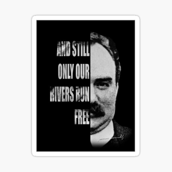 James Connolly - Socialist Leader - Ireland Sticker