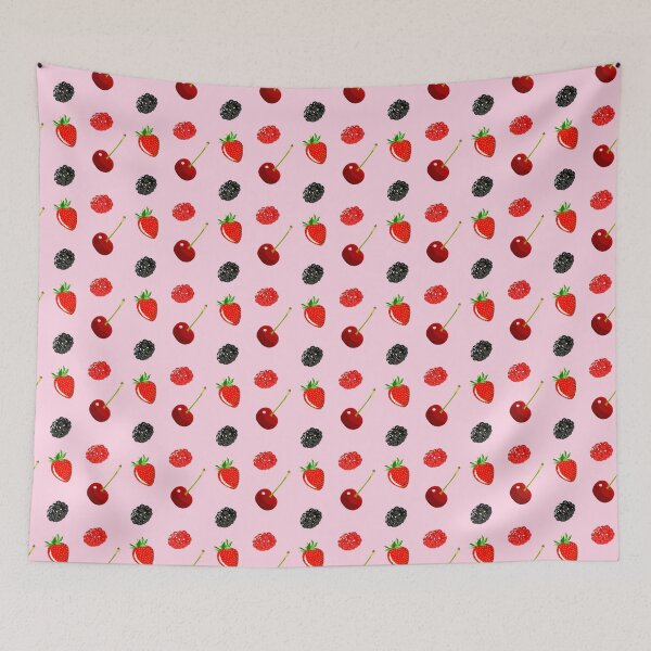 Item preview, Cherry Redberry Strawberry Pattern designed and sold by Raju Nandaniya.