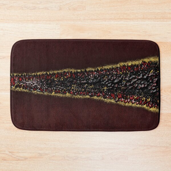 Item preview, Geode crystal inspired texture with gold designed and sold by Sanskrati.