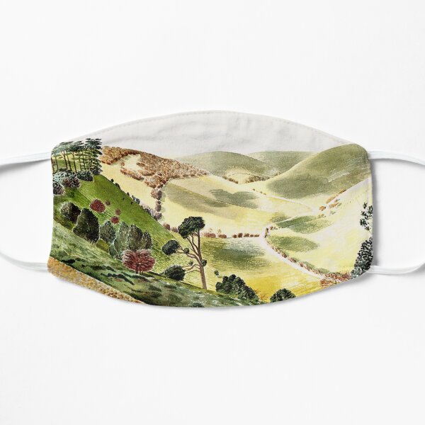 Ravilious - The Causeway, Wilton Downs Flat Mask