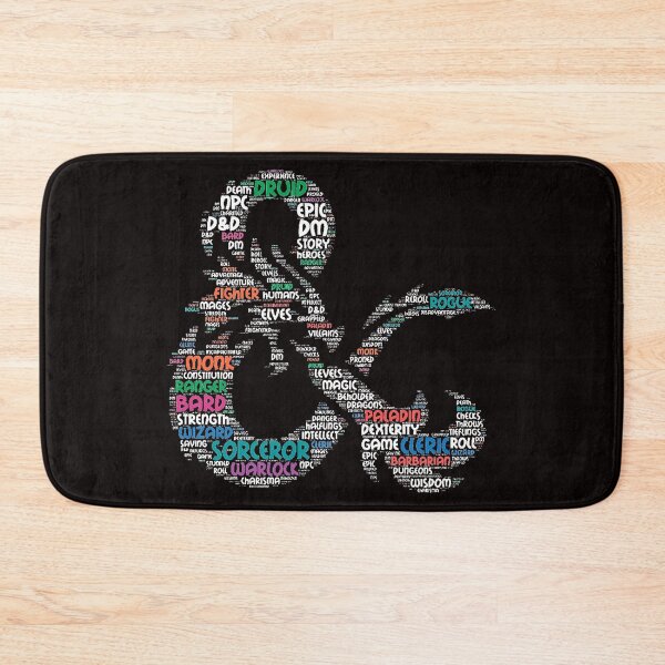 Item preview, D&D Logo Word Art designed and sold by Regan Crowley.