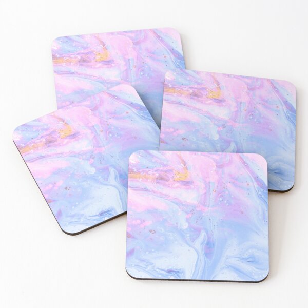 Item preview, Pink and Blue Marble Ink Splashes designed and sold by WisdomInspired.