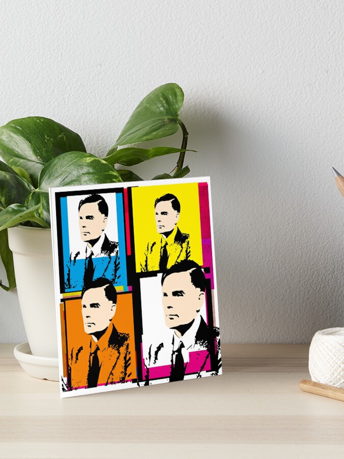 Alan Turing, British mathematician Wall Art, Canvas Prints, Framed Prints,  Wall Peels