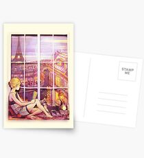 A Window to Paris Postcards