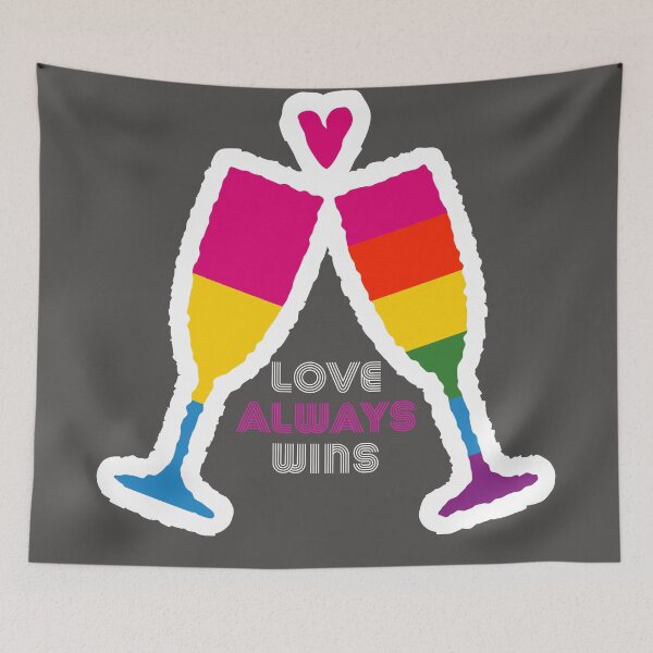 Item preview, Love Always Wins designed and sold by Raw Creative Prints.
