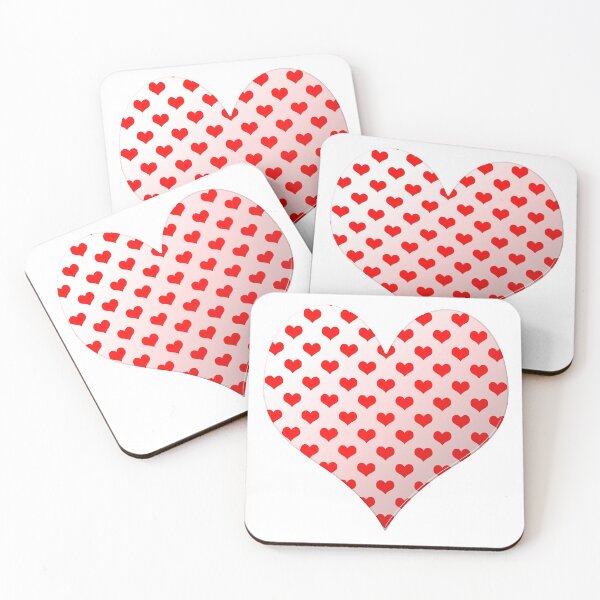 Aperçu de l'œuvre Heart Patterned Hearts Shape créée et vendue par MarkUK97.