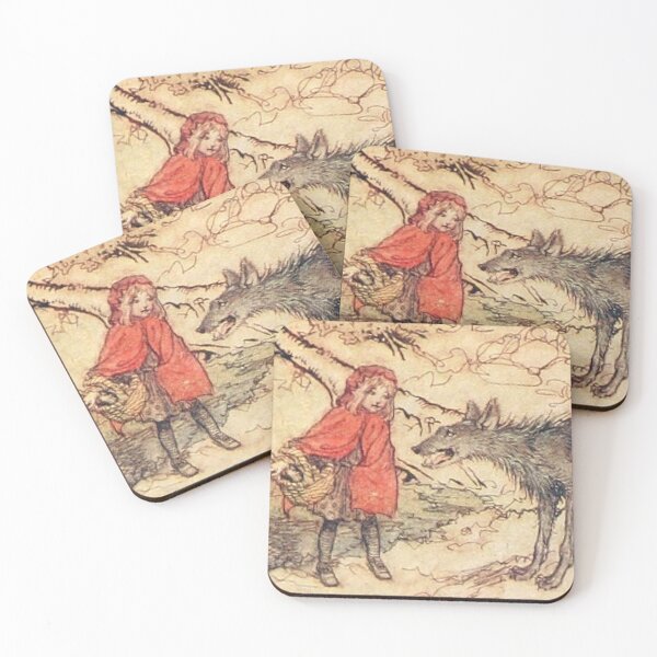 Item preview, Arthur Rackham- Little Red Riding Hood designed and sold by Dreamflight.