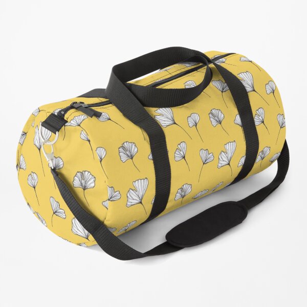 Ginkgo Biloba Leaves Pattern Duffle Bag