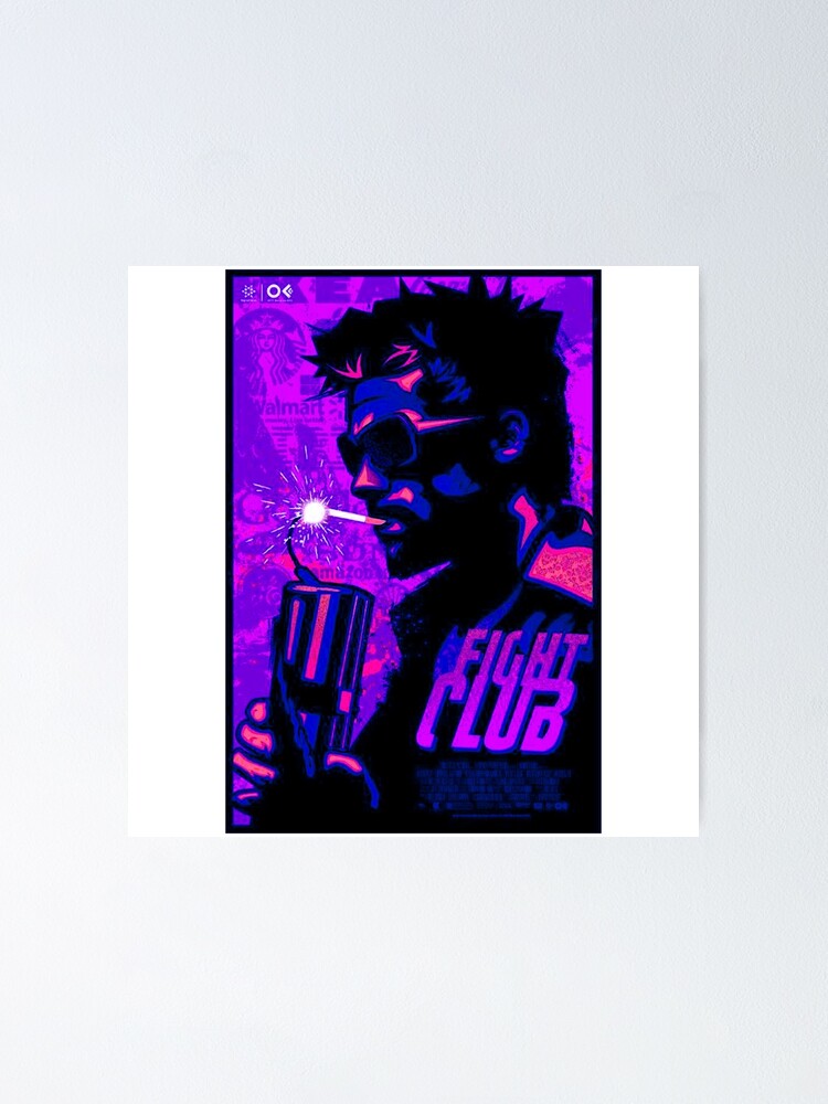 Poster for Sale mit Fight Club von inspicienti