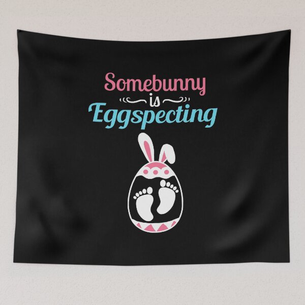Item preview, Somebunny Is Eggspecting Easter Sunday Pregnancy designed and sold by haselshirt.