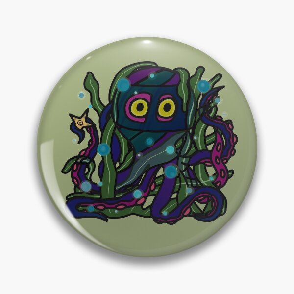 Item preview, Ninja Octopus designed and sold by WhimsicalC.