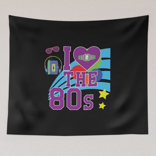 Item preview, I love the 80s 1980 1980s Kid Eighties Baby 80s party designed and sold by losttribe.