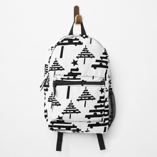 Item preview, Black and White Christmas Tree Pattern designed and sold by OneLook.