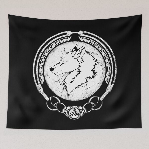 Item preview, Fenris Wolf designed and sold by NicGrayGraphic.
