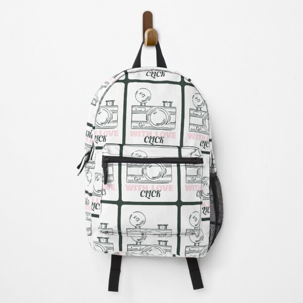 Item preview, Click with love, camera, Photography designed and sold by BeebopGraphics.
