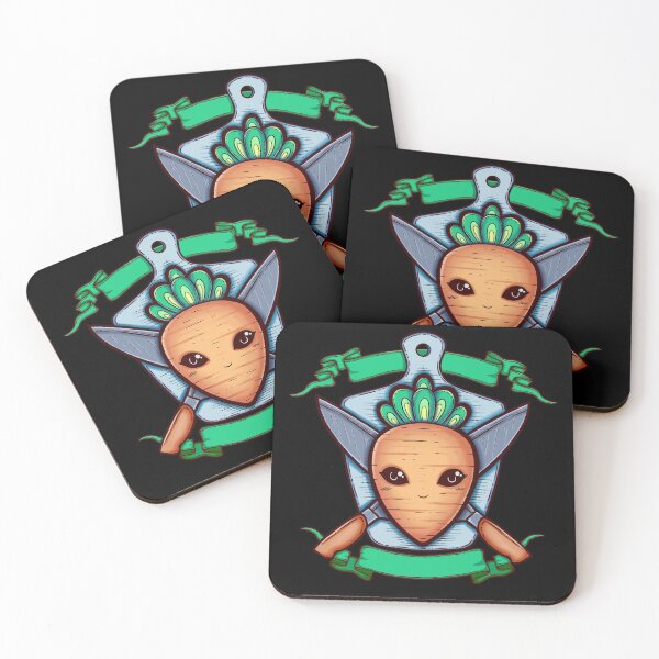 Item preview, Carot and Knife Coat of Arms Illustration designed and sold by ZaryaKiqo.