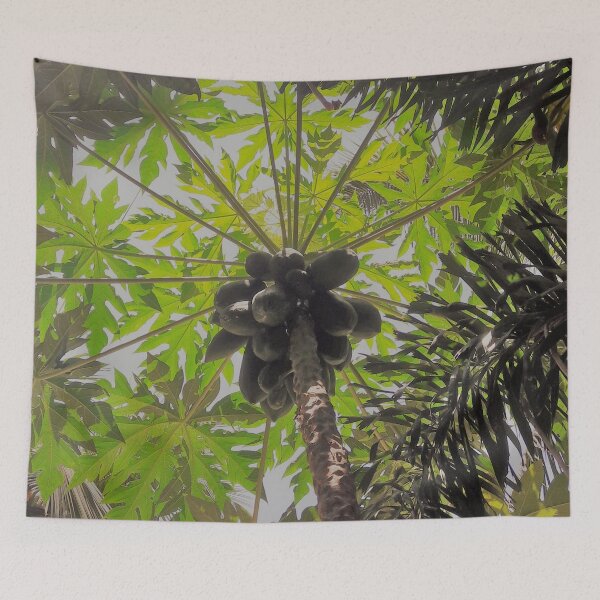 Item preview, Green papaya tree designed and sold by PrakritiPrints.