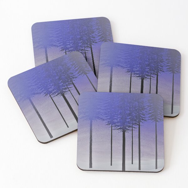 Item preview, Purple Winter Pines II designed and sold by MonstahPrintsS.