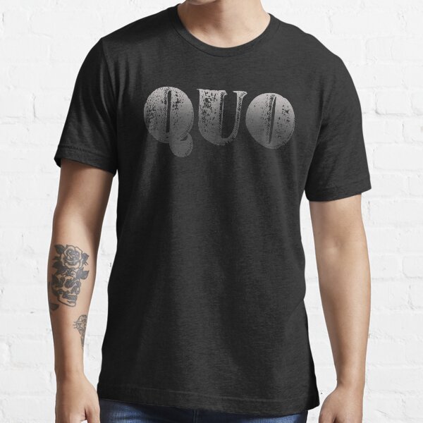 Quo (Distressed Design) Essential T-Shirt