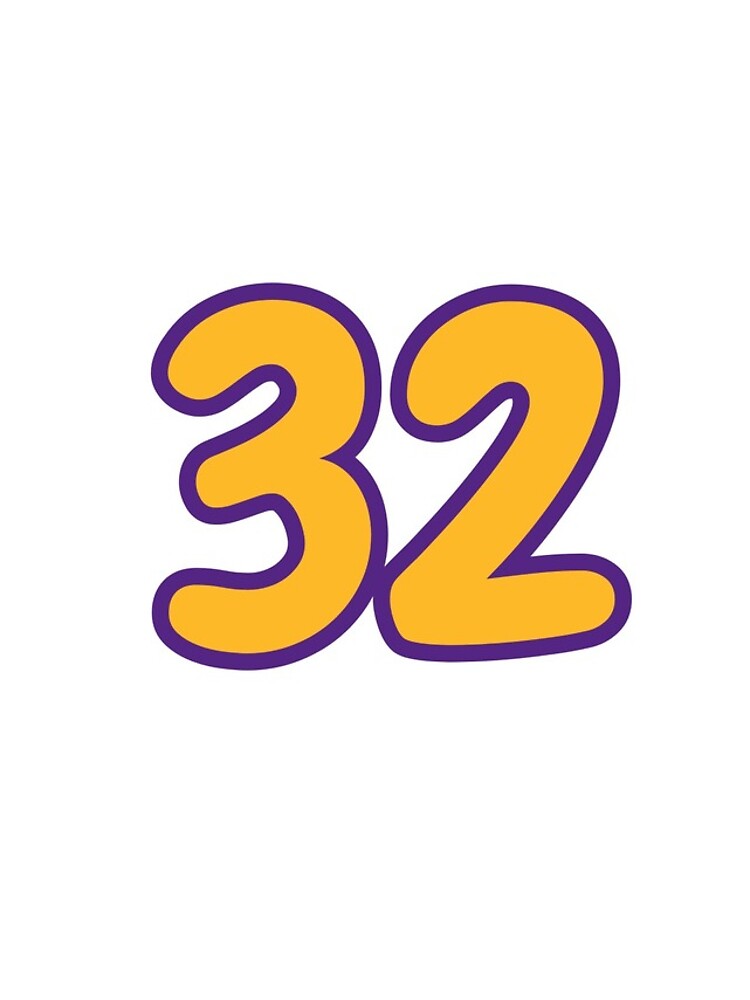 Thumbnail 4 of 4, Samsung Galaxy Phone Case, Magic Johnson Number 32 Sticker designed and sold by RJRING.