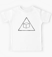 Delta Cubes Will Never Die! (Black) Kids Tee