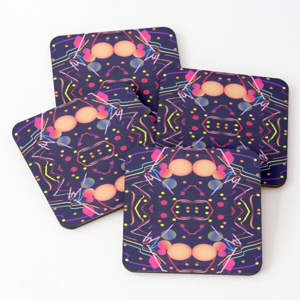 Item preview, Just dotty  , psychedelic Arte Abstracto, abstract art design designed and sold by Adri Barnard.
