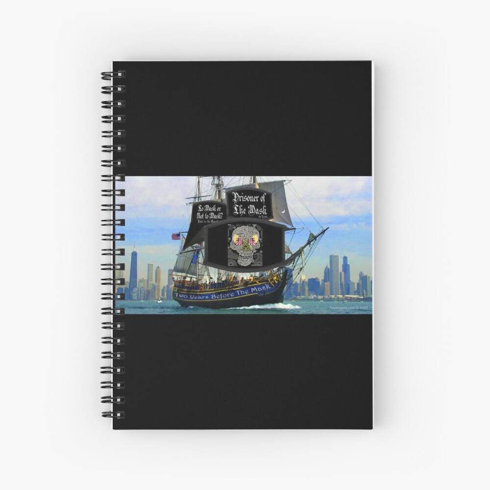 Item preview, Spiral Notebook designed and sold by ayemagine.