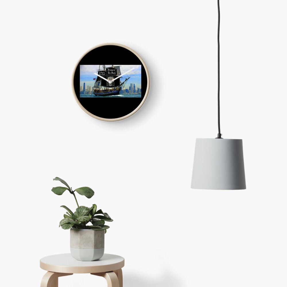 Item preview, Clock designed and sold by ayemagine.