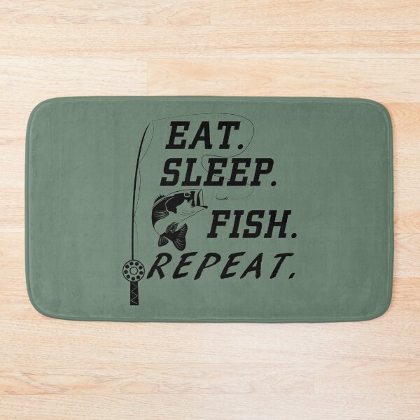 Item preview, Eat. Sleep. Fish. Repeat. designed and sold by KZiegman.