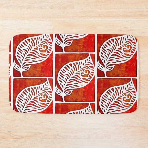 Item preview, papercut 07 red leaf designed and sold by extramuros-cf.