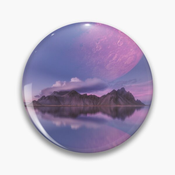Item preview, mountain and planet designed and sold by Trigonal-art.