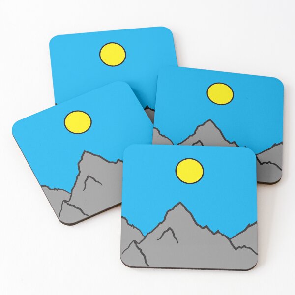 Item preview, Minimalist Mountain Biome Design  designed and sold by craveadventure.