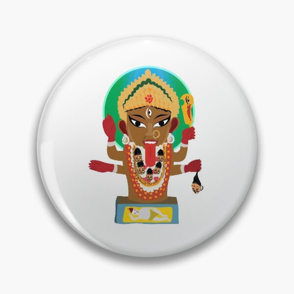 Item preview, goddess Kali | Kali Ma Hindu Deity Poster | Kali Ma Hindu Deity t-shirt  designed and sold by KARTICK DUTTA.