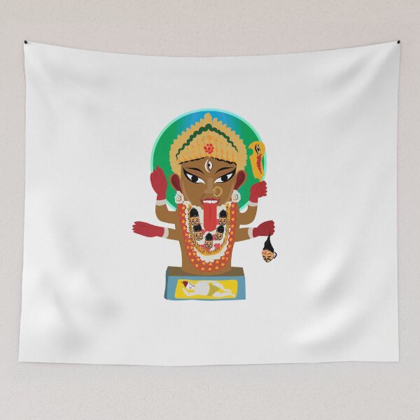 Item preview, goddess Kali | Kali Ma Hindu Deity Poster | Kali Ma Hindu Deity t-shirt  designed and sold by KARTICK DUTTA.