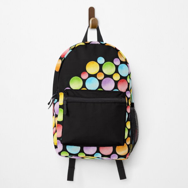 Item preview, Rainbow Polka Dot Horizon designed and sold by PatriciaSheaDesigns.