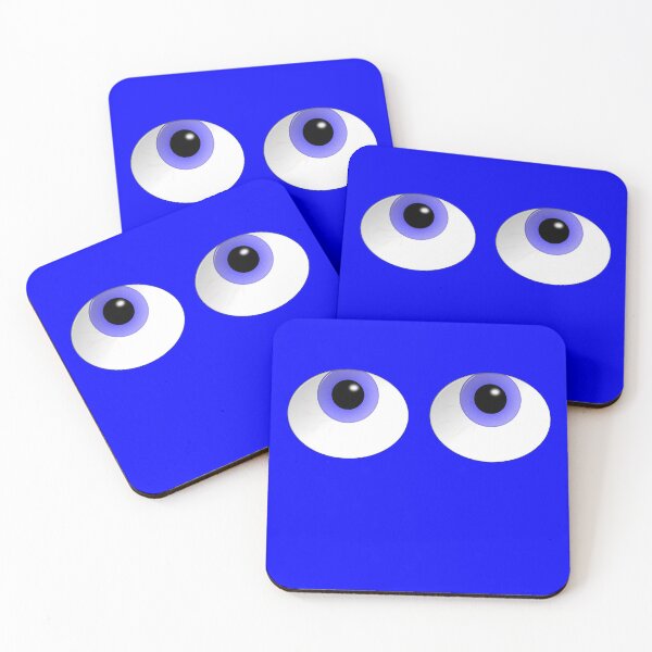 Item preview, Big Blue Cute Cartoon Eyes designed and sold by MarkUK97.