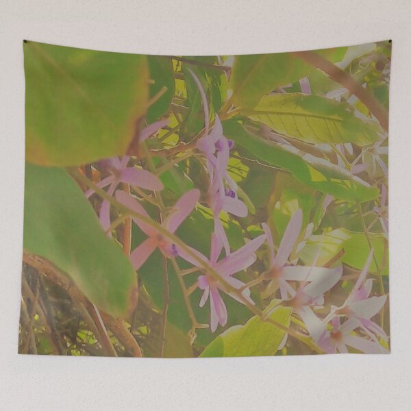 Item preview, Lavender flowers in the garden designed and sold by PrakritiPrints.