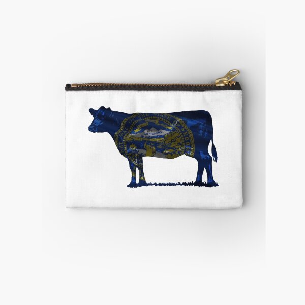Item preview, Nebraska Cow State Flag designed and sold by ForgeGraphics.